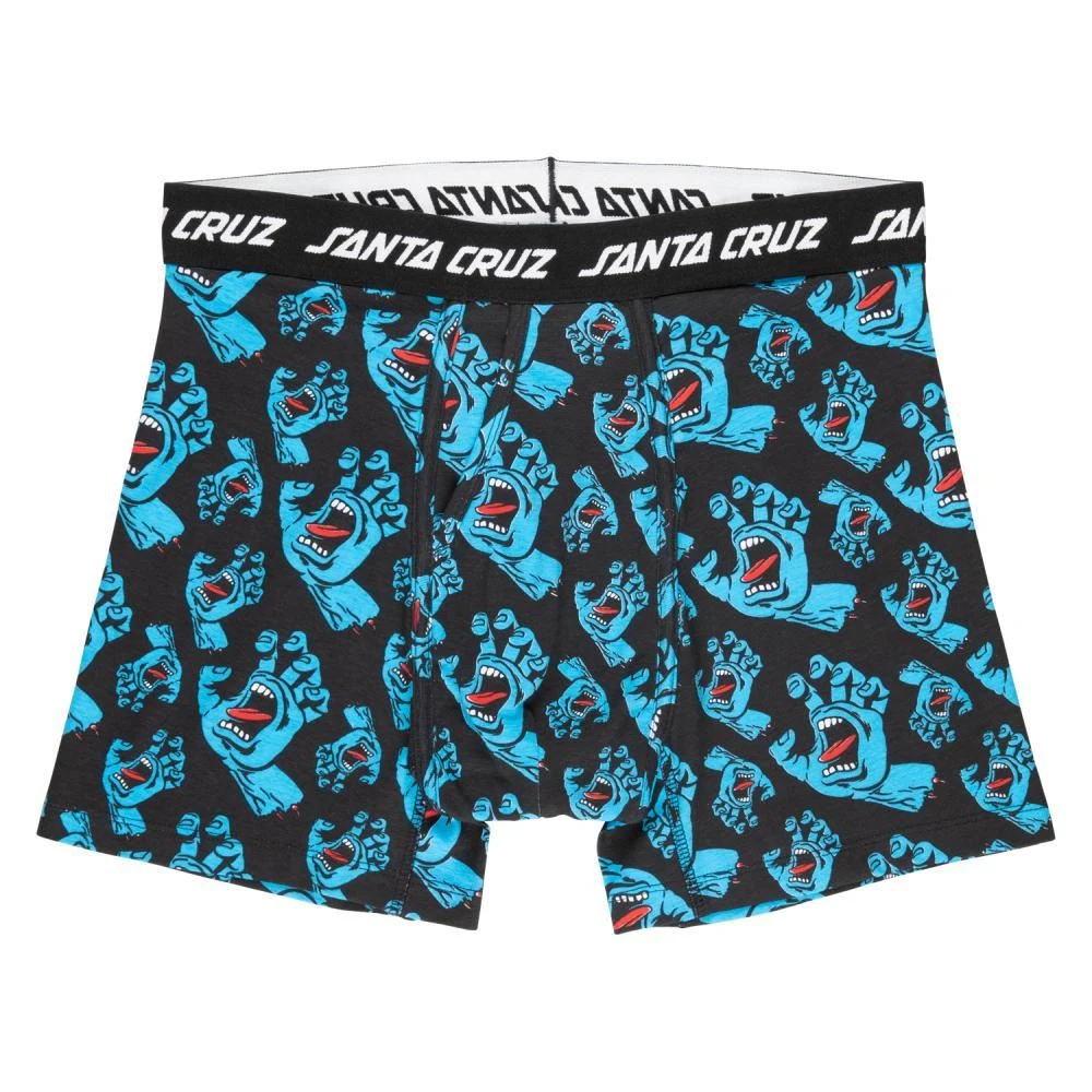 Santa Cruz Boxer Shorts Hands All Over Boxer Brief - Black 2 Santa Cruz Boxer Shorts Hands All Over Boxer Brief - Black - Image 2