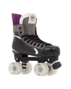 Rio Roller Flow Hockey Skate Quad Skates - Black