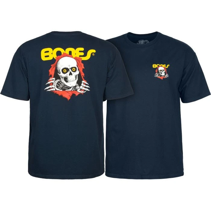 Powell Peralta Ripper Tee Navy 2 Powell Peralta Ripper Tee Navy - Image 2