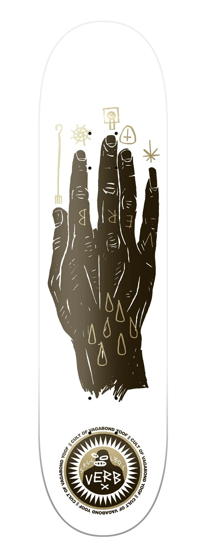 Verb Skullboy Graphic X Venom Custom Complete Skateboard - 8.25" 2 Verb Skullboy Graphic X Venom Custom Complete Skateboard - 8.25" - Image 2