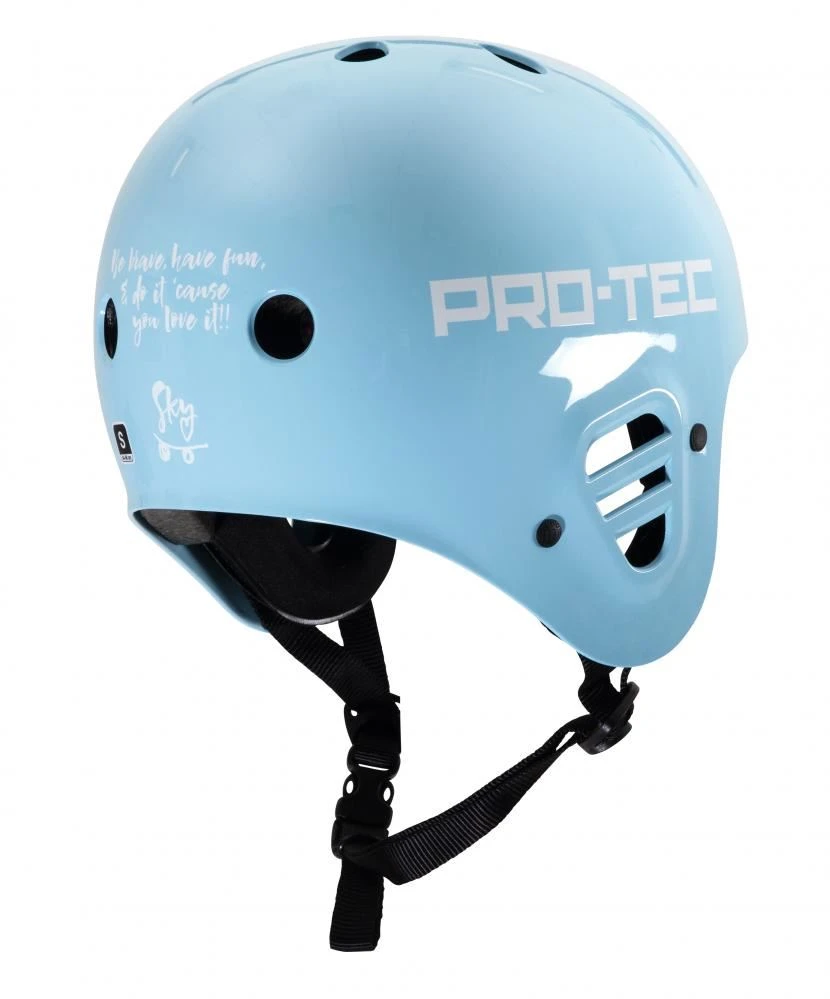 Pro-Tec Helmet Sky Brown Full Cut - Blue 2 Pro-Tec Helmet Sky Brown Full Cut - Blue - Image 2
