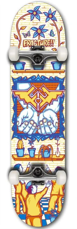 Fracture X Adswarm Complete Skateboard 7.75"