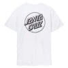Santa Cruz T-Shirt Opus Dot Stripe - White -Skate Warehouse 9ecf21ea f3ae 4db7 8ffd 1b7e126f0309