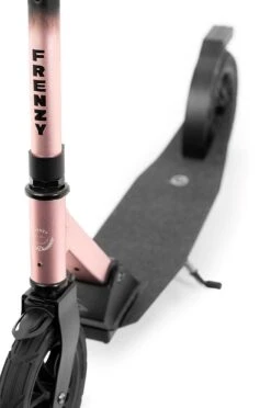 Frenzy 205mm Air Zero Recreational Scooter - Black / Rose -Skate Warehouse a0ae3a7d 2531 4d2a 971c c1439c7b3581