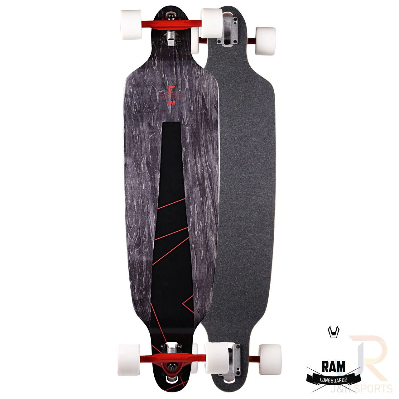 Ram Longboard - Milho 39.5" X 9.75" - Mahogany Rose 7 Ram Longboard - Milho 39.5" X 9.75" - Mahogany Rose - Image 7