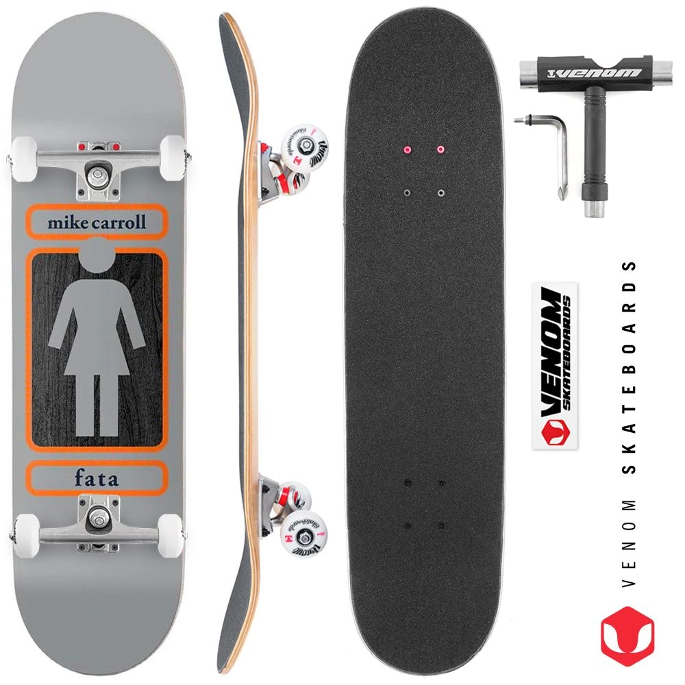 Girl 93 Til Mike Carroll X Venom Skateboards Core Custom Complete Skateboard - 8.125 4 Girl 93 Til Mike Carroll X Venom Skateboards Core Custom Complete Skateboard - 8.125 - Image 4
