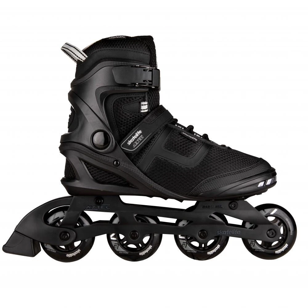 Skatelife Inline Skates Aztec - Black / Silver 2 Skatelife Inline Skates Aztec - Black / Silver - Image 2