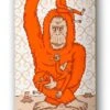 Drawing Boards Orangutan Skateboard Deck - 8.0"