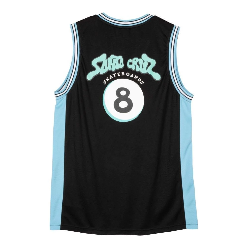 Santa Cruz Vest Winkowski Ocho Mesh Vest - Black / Pool Blue 2 Santa Cruz Vest Winkowski Ocho Mesh Vest - Black / Pool Blue - Image 2