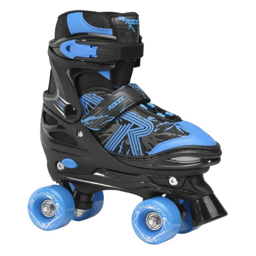 Roces Quad Skates Quaddy 3.0 - Black / Astro Blue 1 Roces Quad Skates Quaddy 3.0 - Black / Astro Blue