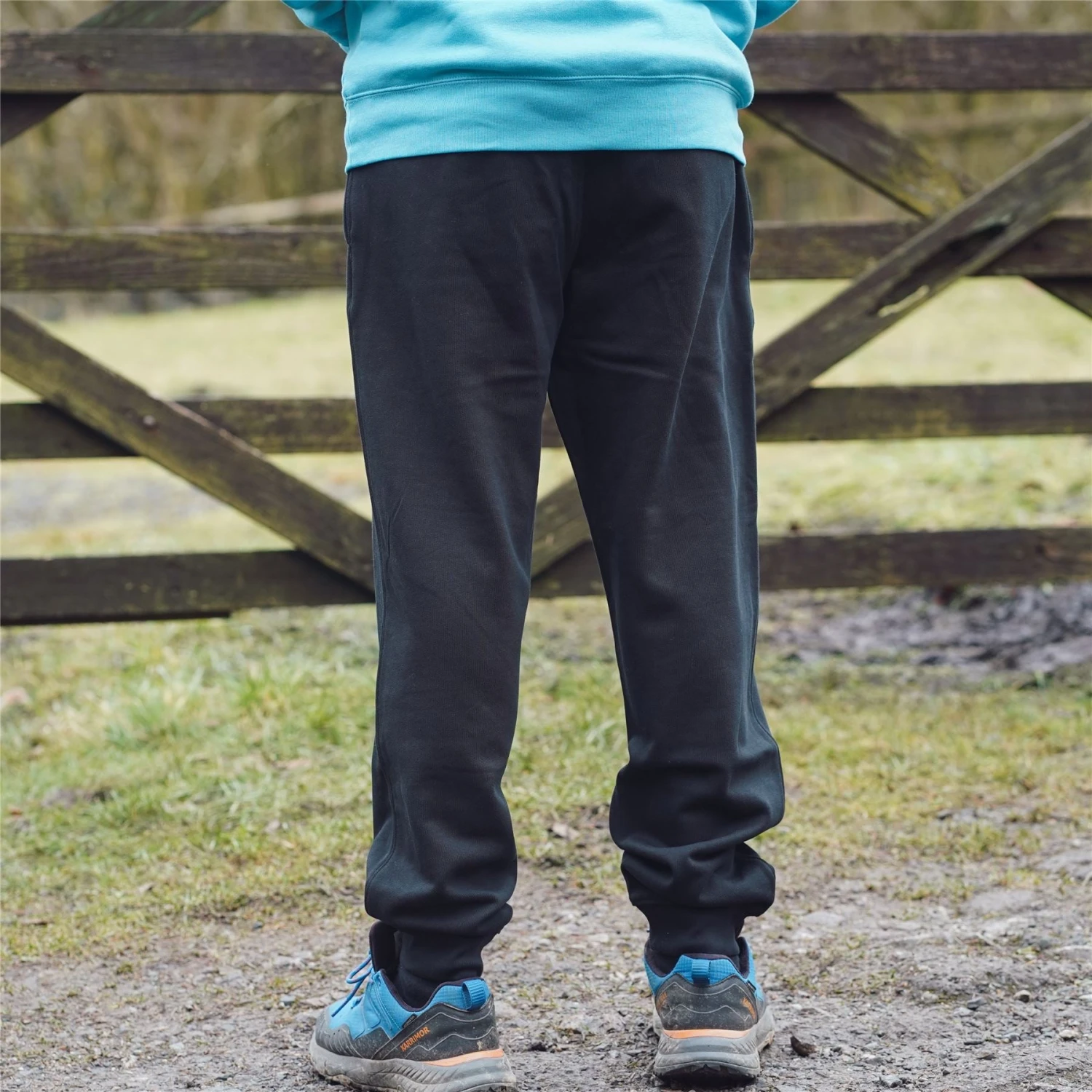 Anchor Organic Cotton Joggers - Black 4 Anchor Organic Cotton Joggers - Black - Image 4