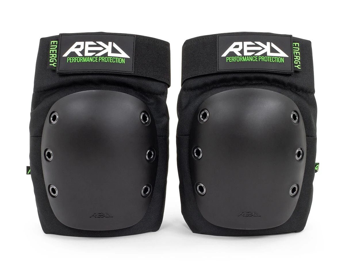 REKD Energy Skateboard Skate Scooter BMX Ramp Knee Pads - Black 1 REKD Energy Skateboard Skate Scooter BMX Ramp Knee Pads - Black
