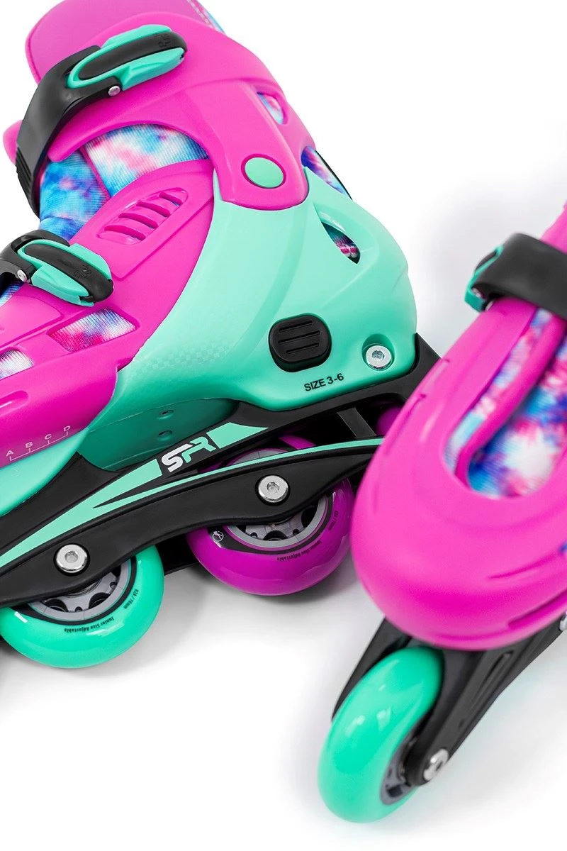 SFR Cyclone II Adjustable Inline Skates - Tie-Dye 4 SFR Cyclone II Adjustable Inline Skates - Tie-Dye - Image 4