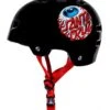 Bullet X Santa Cruz Helmet Eyeball Youth - Gloss Black -Skate Warehouse b3594c6f ddfe 40c5 a750 aa899e093282
