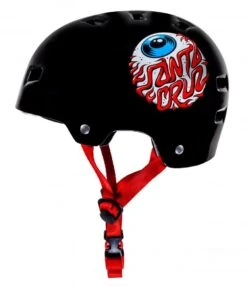Bullet X Santa Cruz Helmet Eyeball Youth - Gloss Black