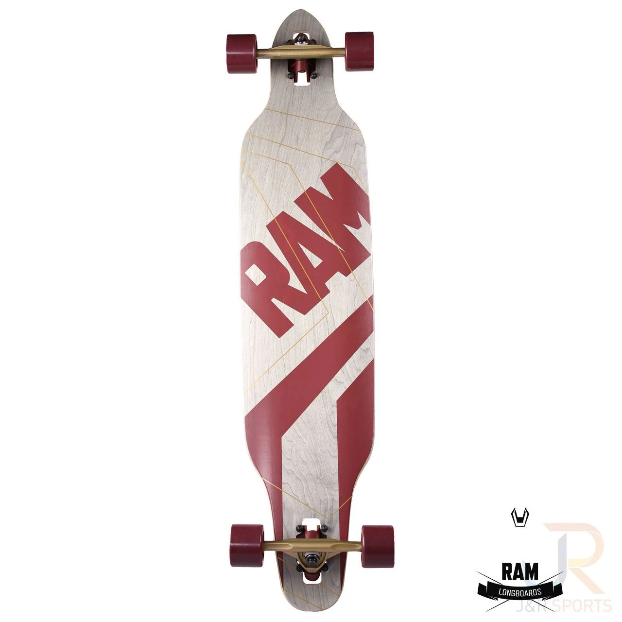 Ram Longboard - Batch 42" X 9.25" - Rosewood 1 Ram Longboard - Batch 42" X 9.25" - Rosewood