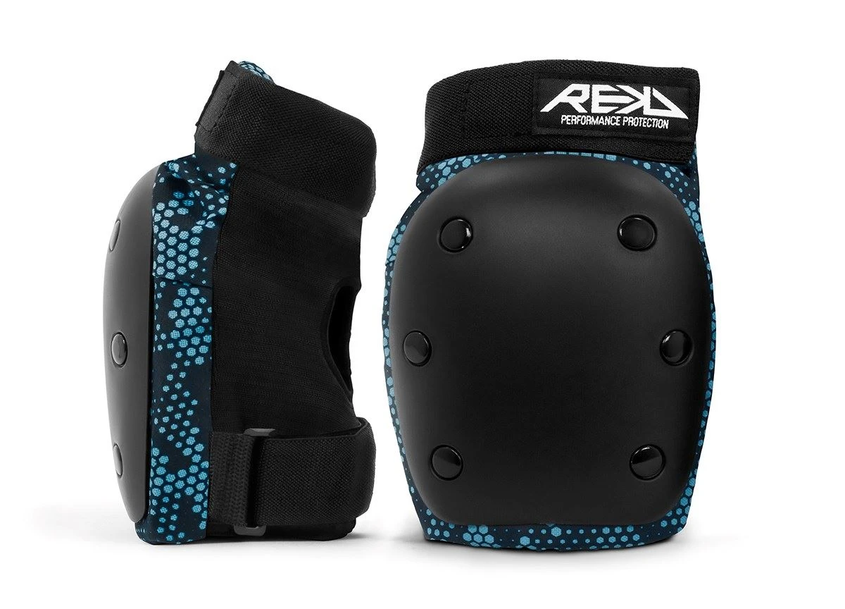 REKD Youth Heavy Duty Double Pad Set - Black / Blue 4 REKD Youth Heavy Duty Double Pad Set - Black / Blue - Image 4
