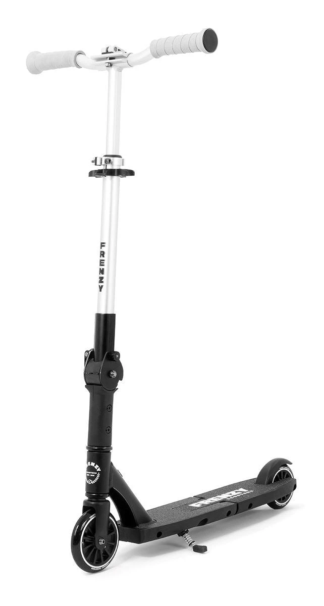 Frenzy Scooters 120mm Flex Recreational Scooter - Black / Silver 1 Frenzy Scooters 120mm Flex Recreational Scooter - Black / Silver