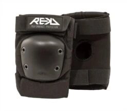 REKD Skateboard Skate Scooter BMX Ramp Elbow Pads - Black