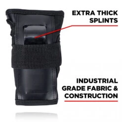 187 Killer Pads Jr. Six Pack Set - Black -Skate Warehouse b87591ee dbb5 4487 9940 3a2794537d78