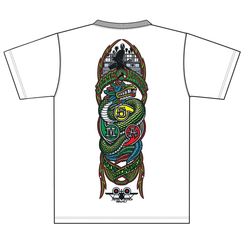 A Jesse Martinez Tee White 1 A Jesse Martinez Tee White