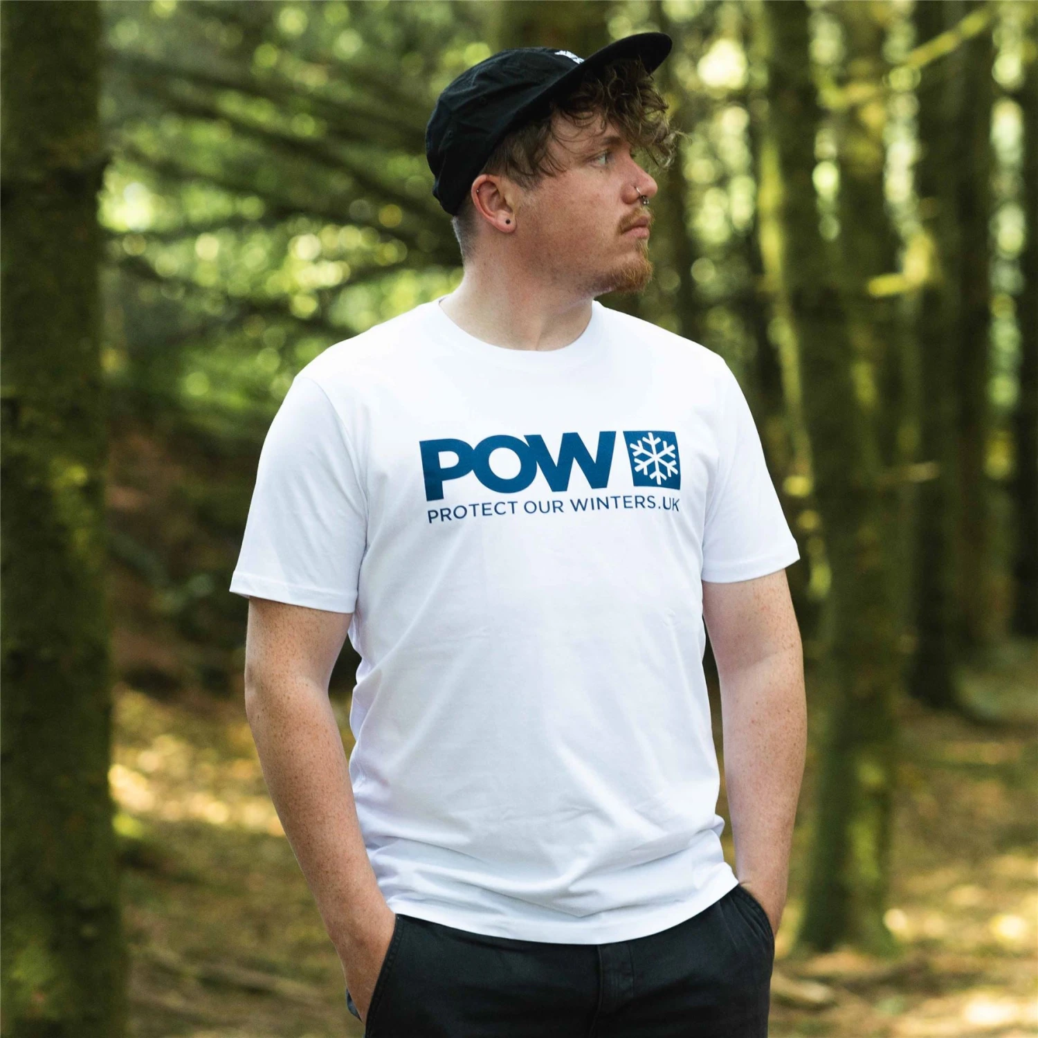 Protect Our Winters Logo T-Shirt - White 3 Protect Our Winters Logo T-Shirt - White - Image 3