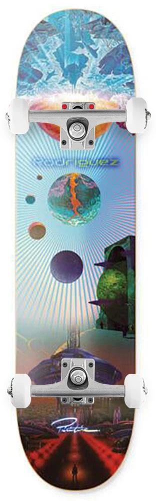 Primitive Rodriguez New Worlds Deck Multi X Venom Custom Complete Skateboard - 8.25" 1 Primitive Rodriguez New Worlds Deck Multi X Venom Custom Complete Skateboard - 8.25"