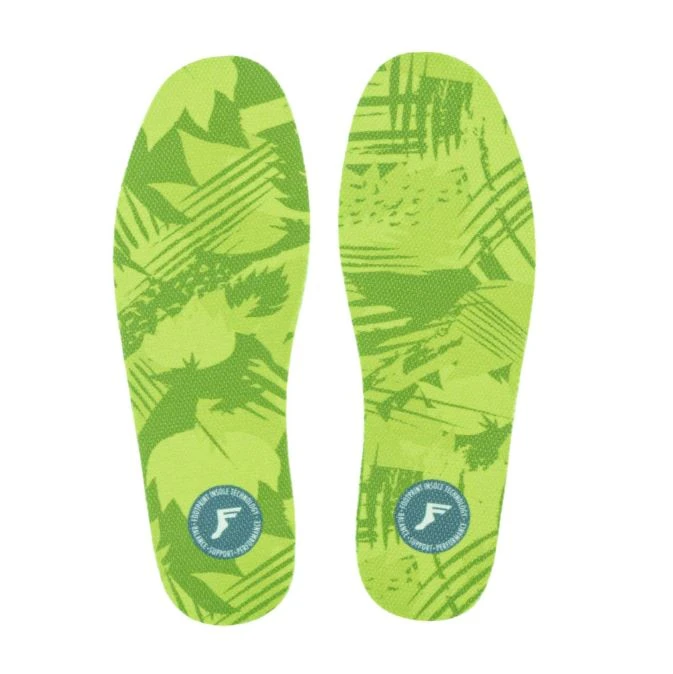 Footprint Kingfoam Flat Insoles 3mm Green Camo 1 Footprint Kingfoam Flat Insoles 3mm Green Camo