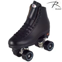 Riedell 111 Boost Black Size Wider "D" Quad Skates