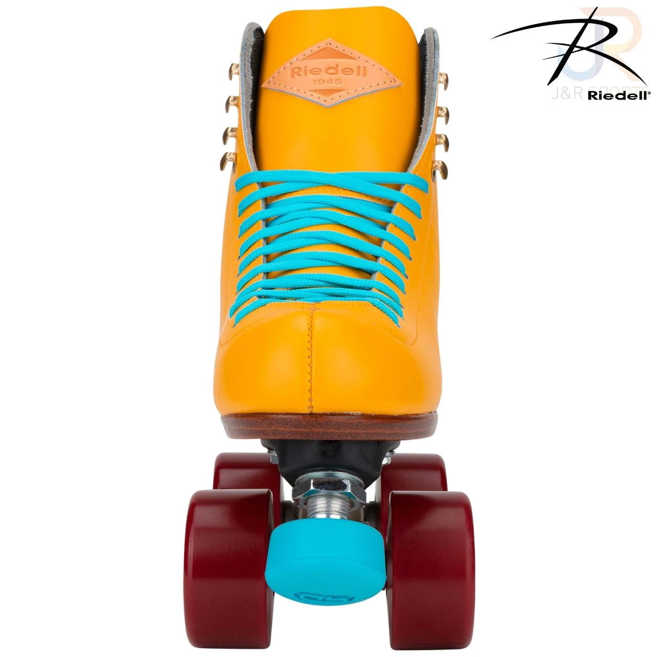 Riedell Crew Turmeric Yellow Quad Skates 3 Riedell Crew Turmeric Yellow Quad Skates - Image 3