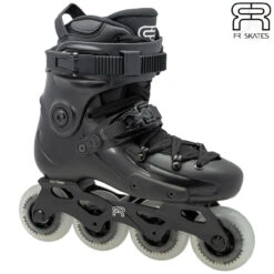 Fr Skates Fr J Club Adjustable Black Inline Skates