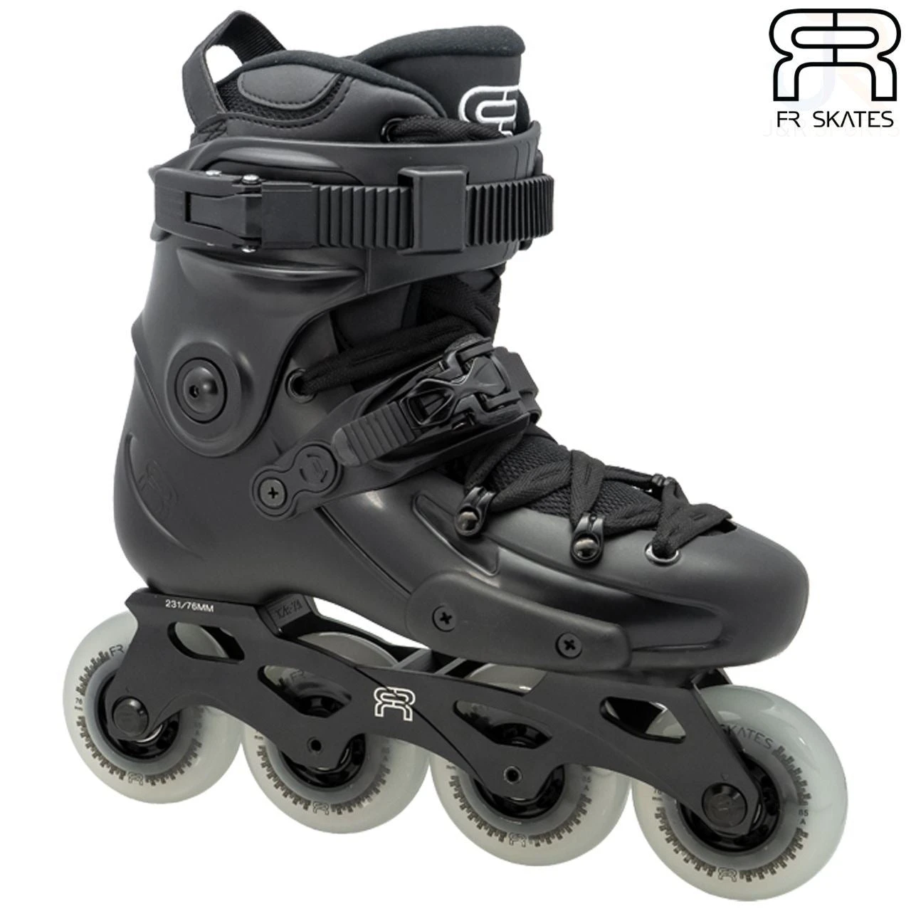 Fr Skates Fr J Club Adjustable Black Inline Skates 1 Fr Skates Fr J Club Adjustable Black Inline Skates