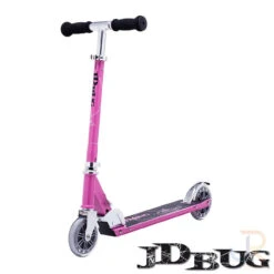 Jd Bug Classic Street 120 - Pastel Pink Complete Scooter