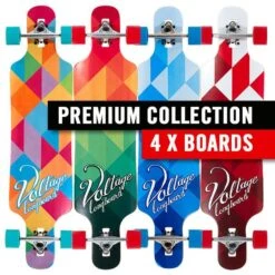 Voltage DT Complete Longboard Full Set - 39.0" X 4 Completes