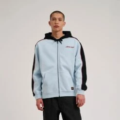 Santa Cruz Zip Hood Strip Racer Zip Hood - Black / Fresh Blue 8 Santa Cruz Zip Hood Strip Racer Zip Hood - Black / Fresh Blue -Skate Warehouse c740bfe6 8e65 4b75 aa8c b6aca8639154