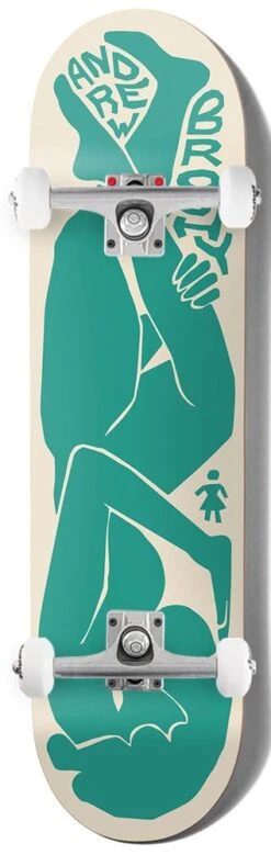 Girl Contour Curves Andrew Brophy X Venom Custom Complete Skateboard - 8.0"