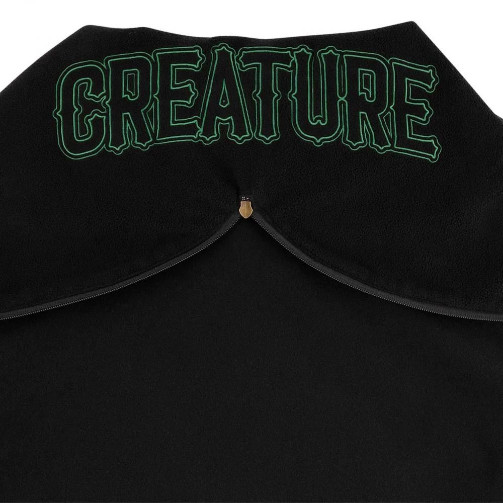 Creature Jacket Drop Out Varsity - Black 3 Creature Jacket Drop Out Varsity - Black - Image 3