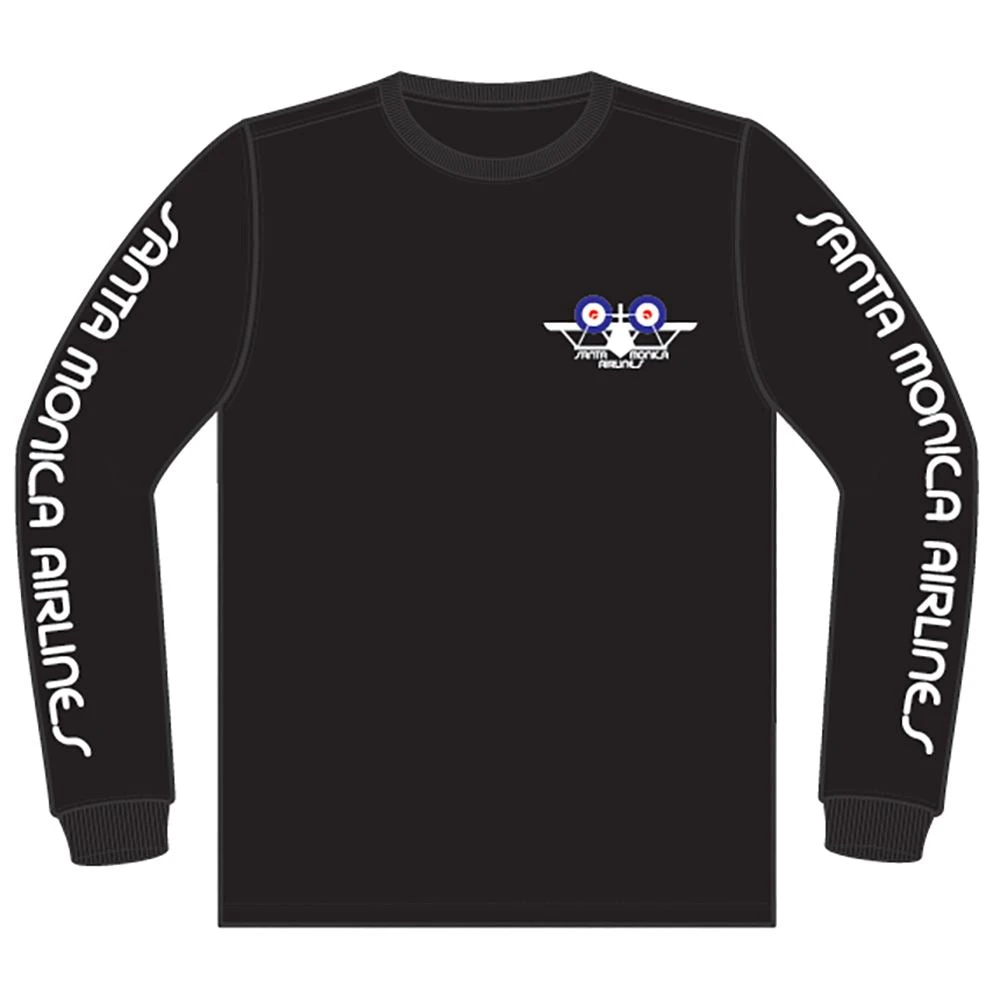 A Bi-Plane L/S Tee Black 1 A Bi-Plane L/S Tee Black