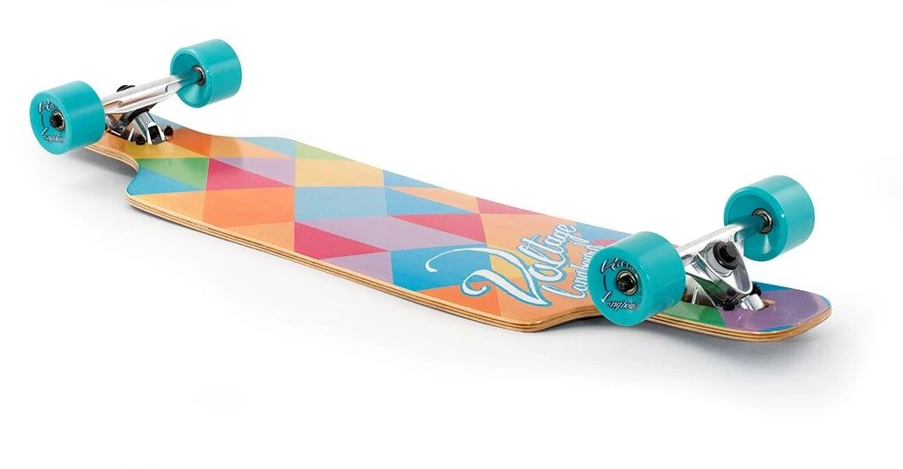 Voltage DT Multi-Coloured Complete Longboard - 39.0" 4 Voltage DT Multi-Coloured Complete Longboard - 39.0" - Image 4