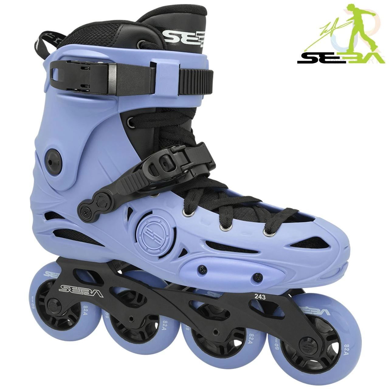 Seba E3 80 Premium Blueberry Inline Skates 1 Seba E3 80 Premium Blueberry Inline Skates