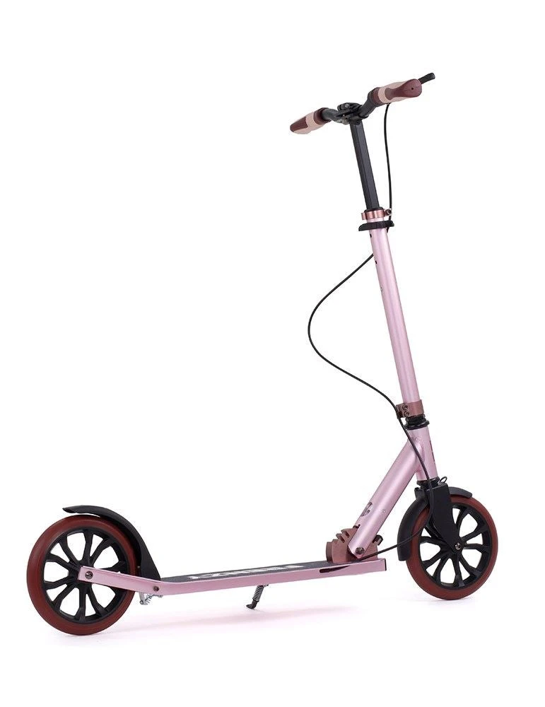 Frenzy 205mm Dual Brake Plus Recreational Scooter - Rose Gold 2 Frenzy 205mm Dual Brake Plus Recreational Scooter - Rose Gold - Image 2