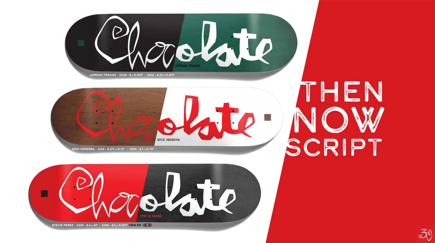 Chocolate Skateboard Then Now Jordan Trahan Skateboard Deck - 8.0" 3 Chocolate Skateboard Then Now Jordan Trahan Skateboard Deck - 8.0" - Image 3