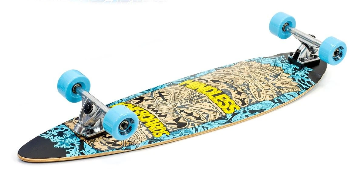 Mindless Tribal Rogue IV Blue Complete Longboard - 9.75" X 38" 2 Mindless Tribal Rogue IV Blue Complete Longboard - 9.75" X 38" - Image 2