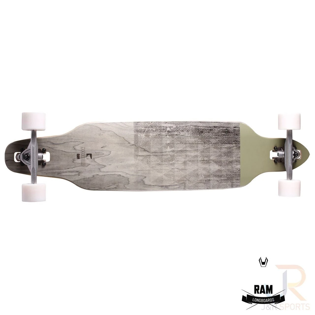 Ram Longboard - Taniha 38" X 8.75" - Burnt Olive 3 Ram Longboard - Taniha 38" X 8.75" - Burnt Olive - Image 3