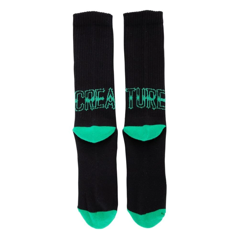Creature Socks Drop Out Black - 9-11 2 Creature Socks Drop Out Black - 9-11 - Image 2