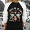 Radical. Tropical Island Unisex Raglan Long Sleeve T-shirt - Black/White 4 Radical. Tropical Island Unisex Raglan Long Sleeve T-shirt - Black/White -Skate Warehouse d0b1ab81 0728 4e6e abc1 9154acb3ec96