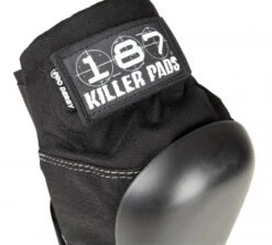 187 Killer Pads Pro Derby Knee - Black / Black -Skate Warehouse d1358519 4c3f 41ea b7cc 908fa9cfe85e