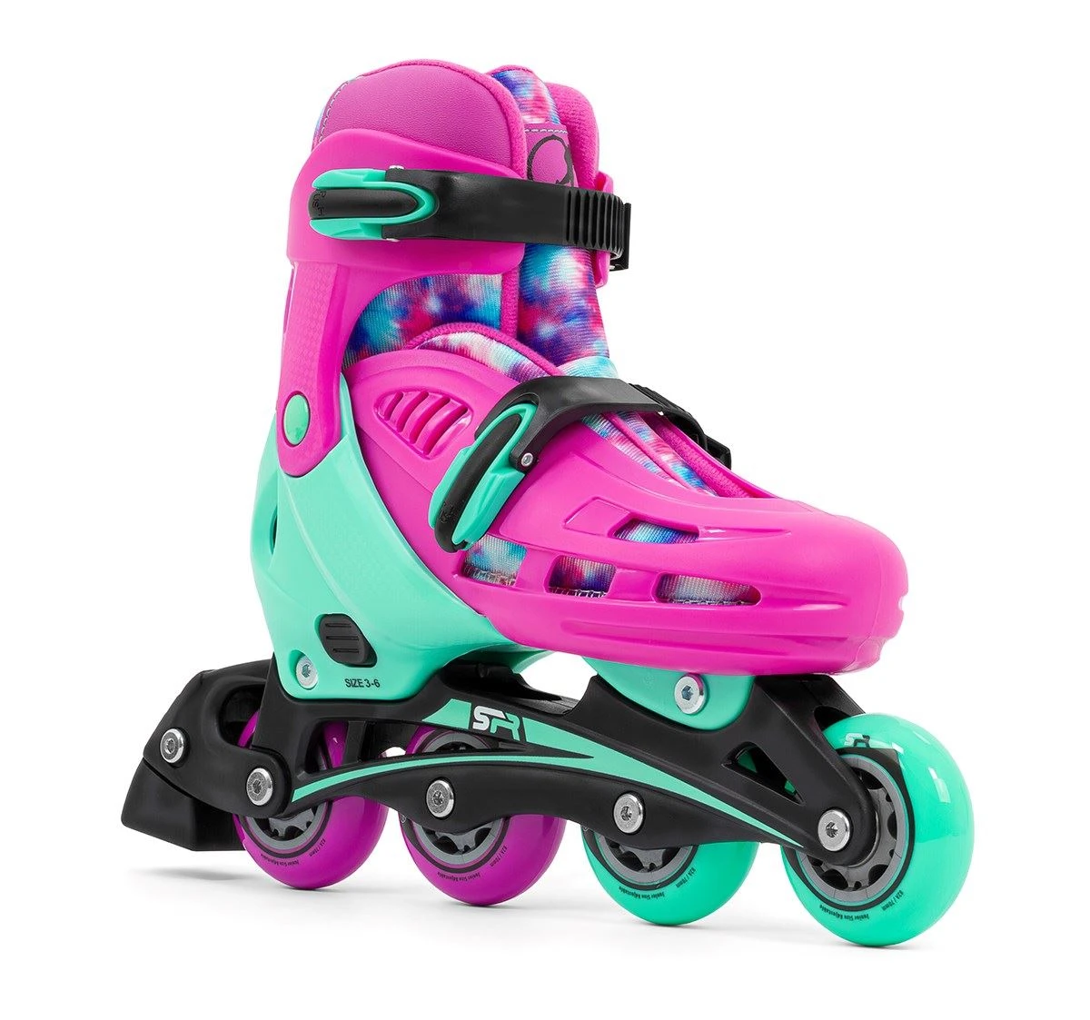 SFR Cyclone II Adjustable Inline Skates - Tie-Dye 1 SFR Cyclone II Adjustable Inline Skates - Tie-Dye