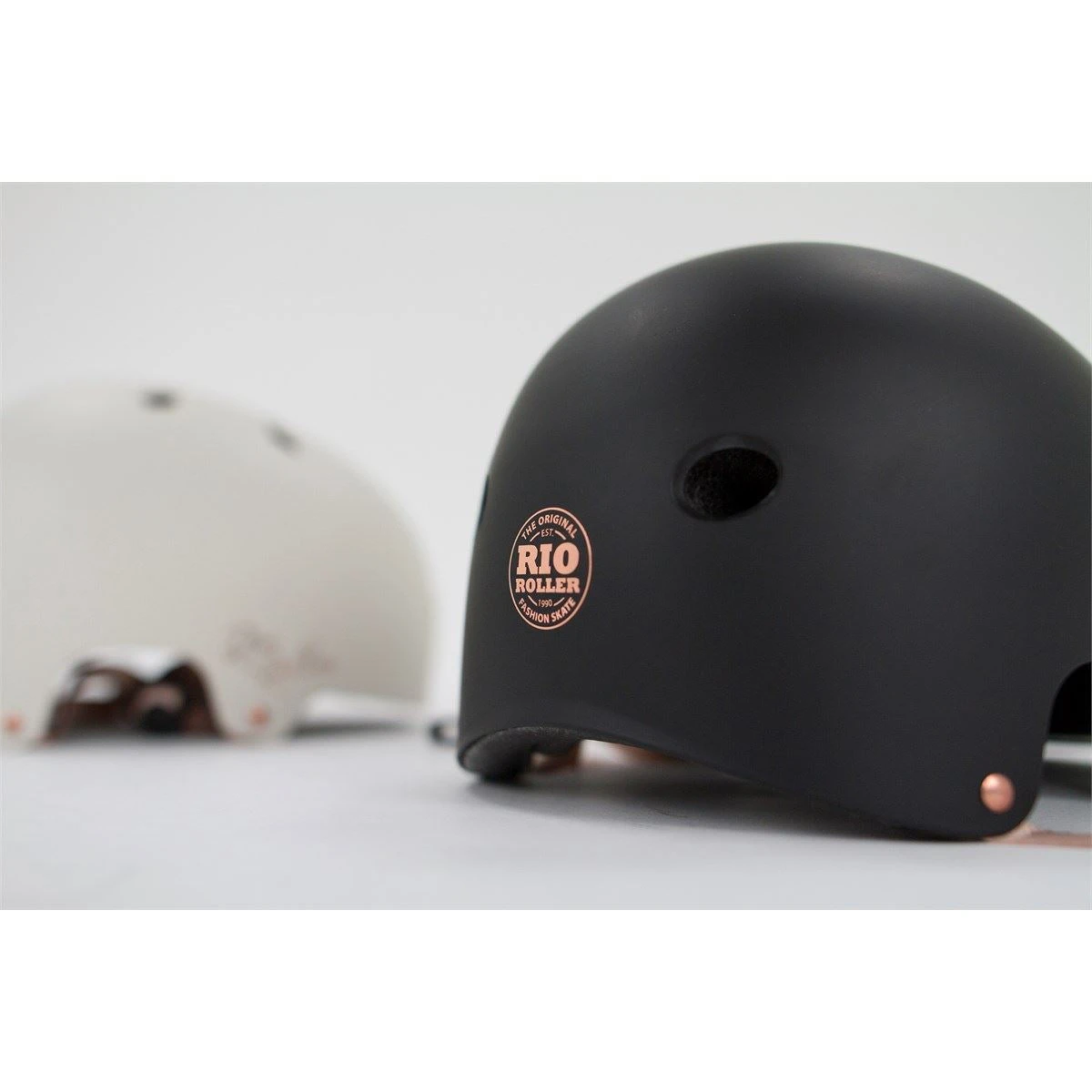 Rio Roller Rose Skate Helmet - Black 5 Rio Roller Rose Skate Helmet - Black - Image 5