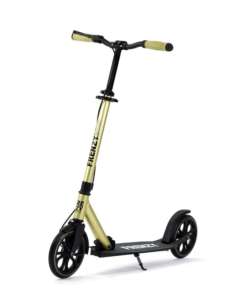 Frenzy 205mm Dual Brake Plus Recreational Scooter - Champagne 1 Frenzy 205mm Dual Brake Plus Recreational Scooter - Champagne